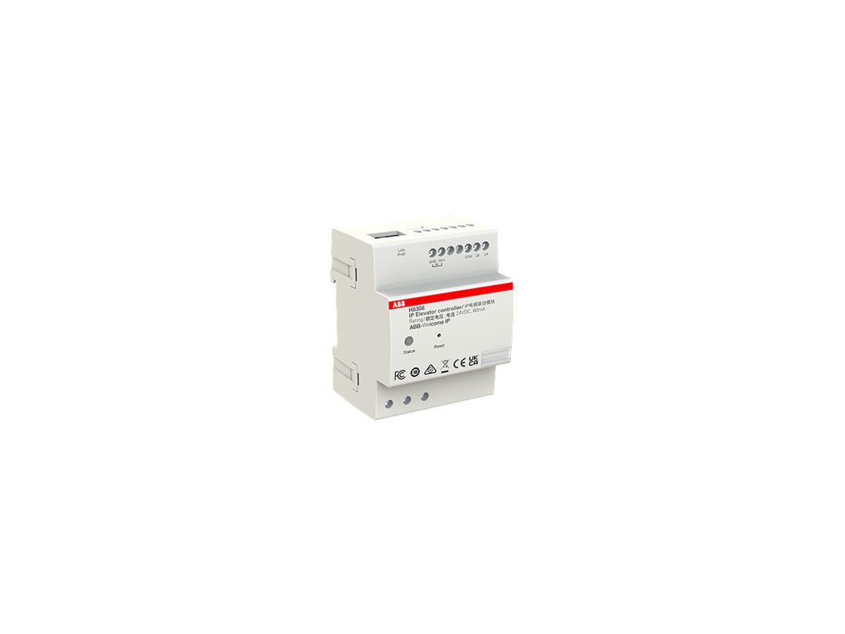 REG-Liftsteuerung-Controller ABB-Welcome IP H8308, 24VDC, 4TE