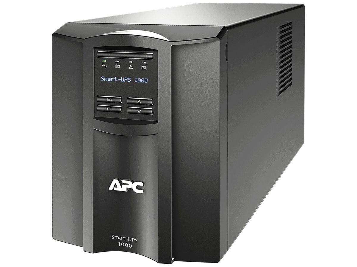 USV-Anlage APC Smart-UPS 230V 1000VA 8×C13 Line-Interaktiv SmartConnect/Slot