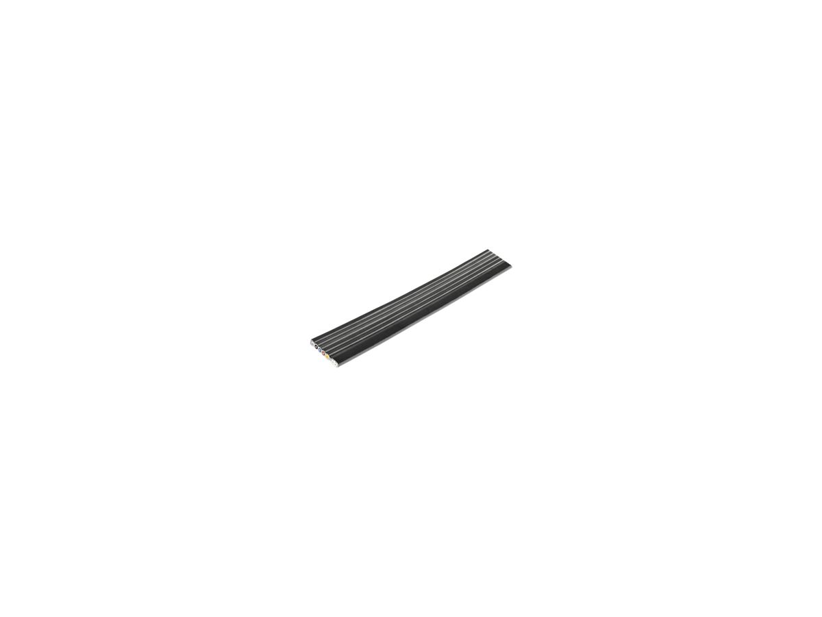 Flachkabel Wieland gesis NRG 5×2.5mm²+2×1.5mm² PVC, schwarz