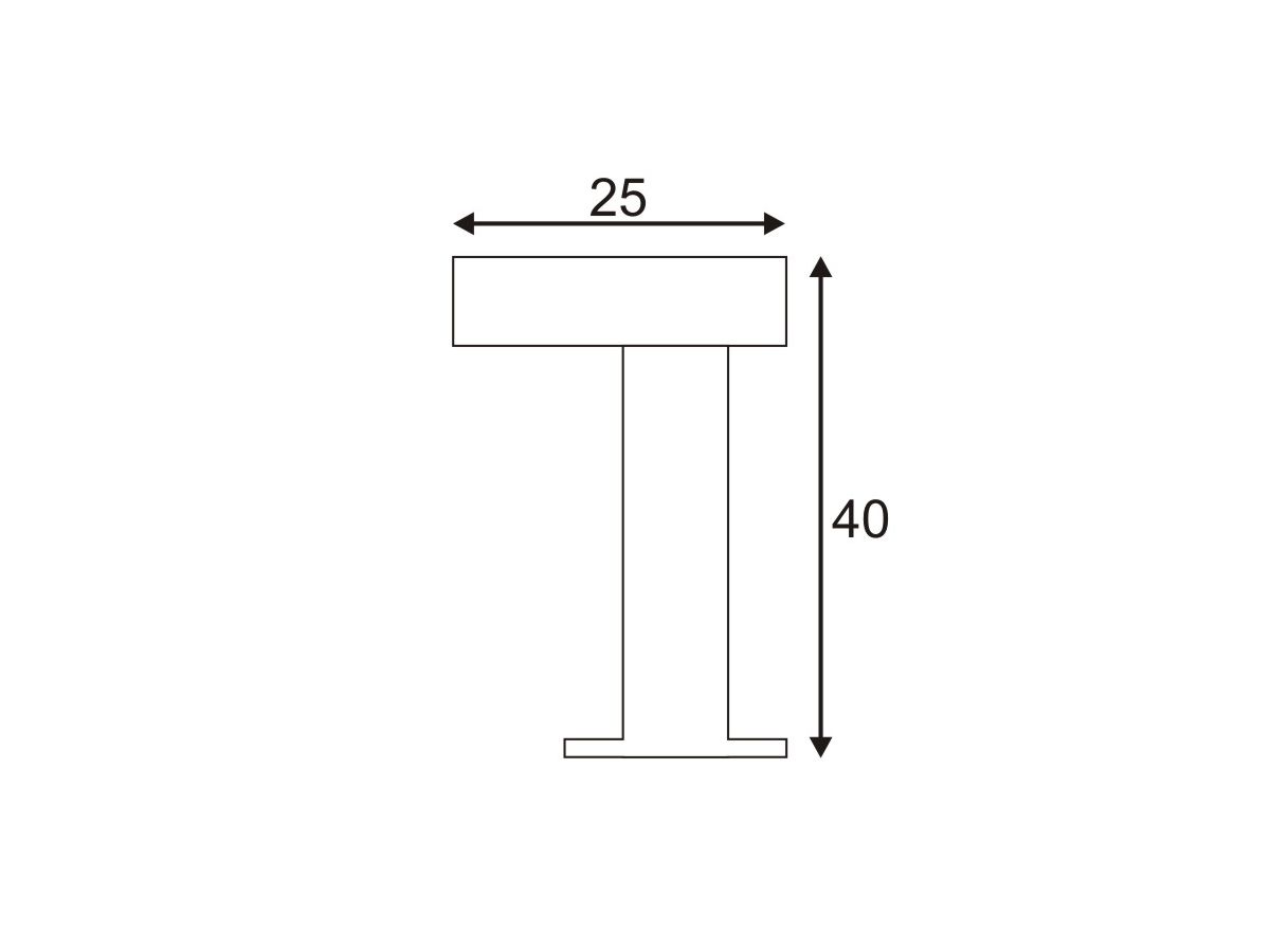 Stehleuchte SLV RUSTY PATHLIGHT, GX53 9W IP44 Eisen gerostet