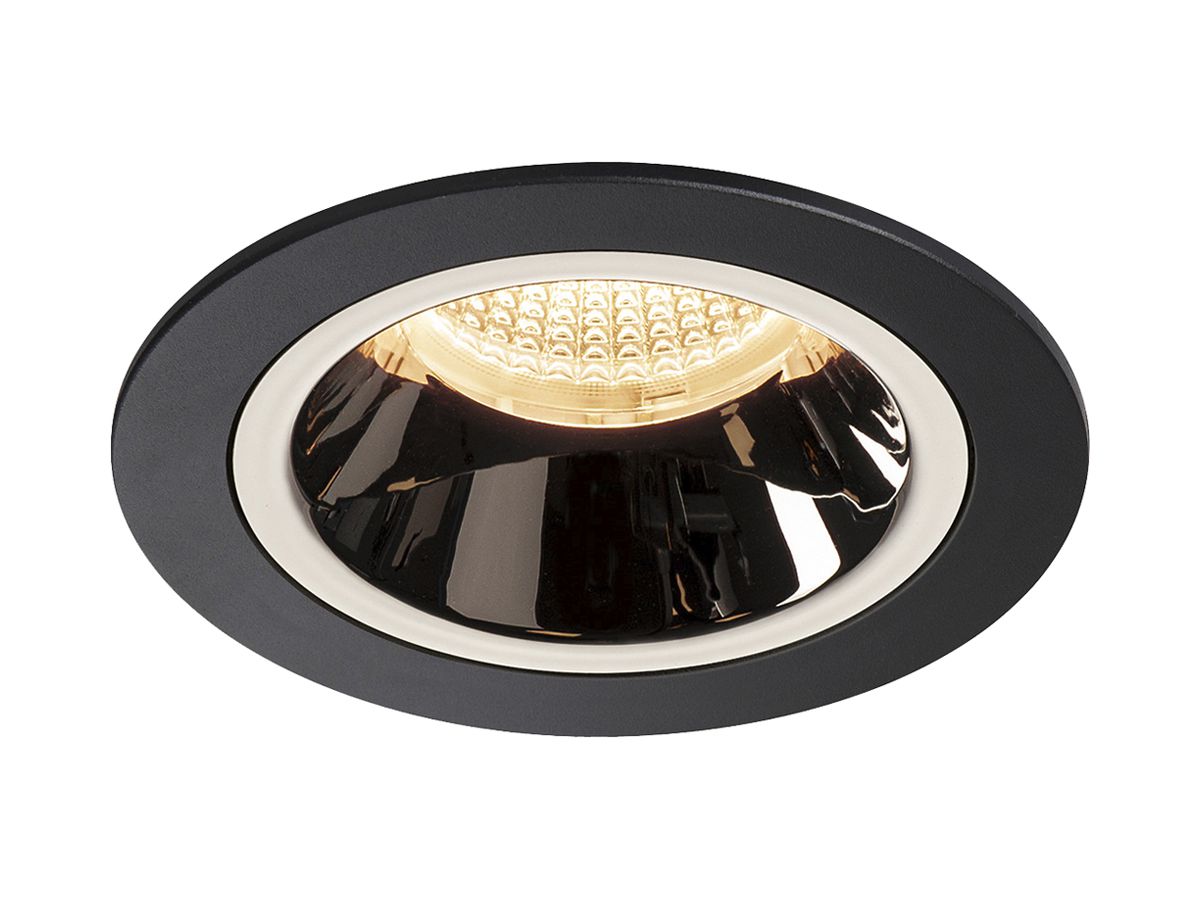 LED-Downlight SLV NUMINOS M 17.5W 1550lm 2700K 20° DIM Ø105×68mm sz/Cr