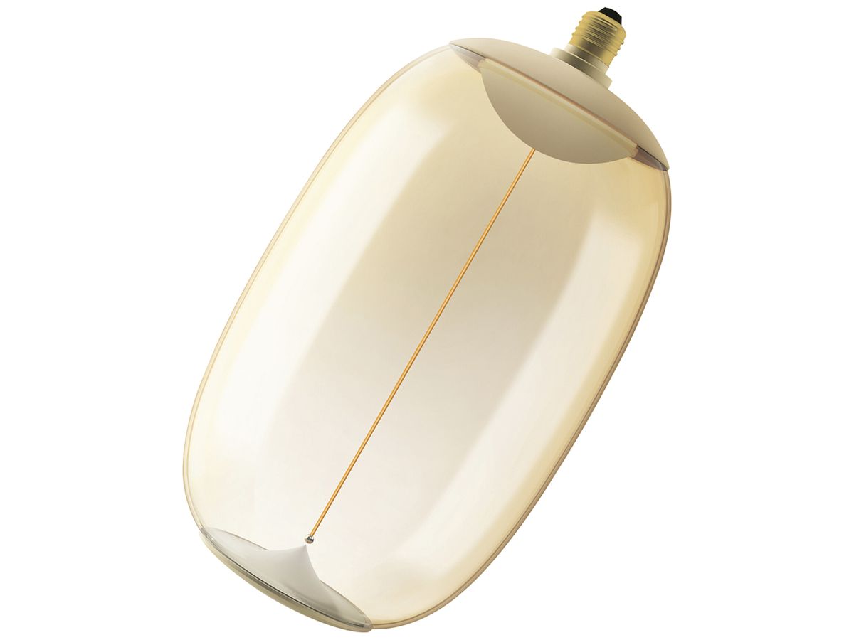 LED-Lampe Osram Vintage 1906 E27 12W 500lm 818 DIM Ø200×370mm amber