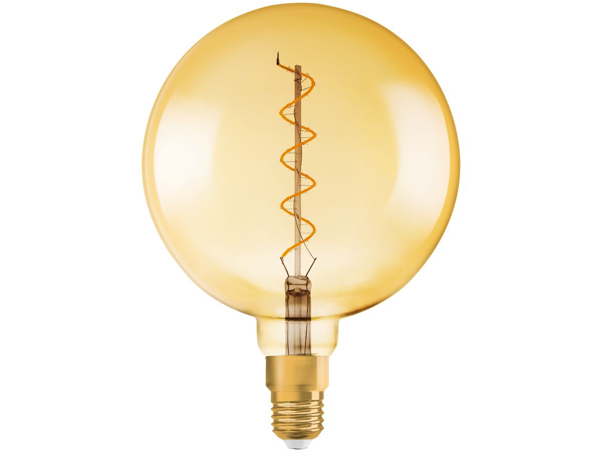 LED-Lampe Vintage 1906 CLASSIC GLOBE200 FIL GOLD 28 300lm E27 5W 230V 820