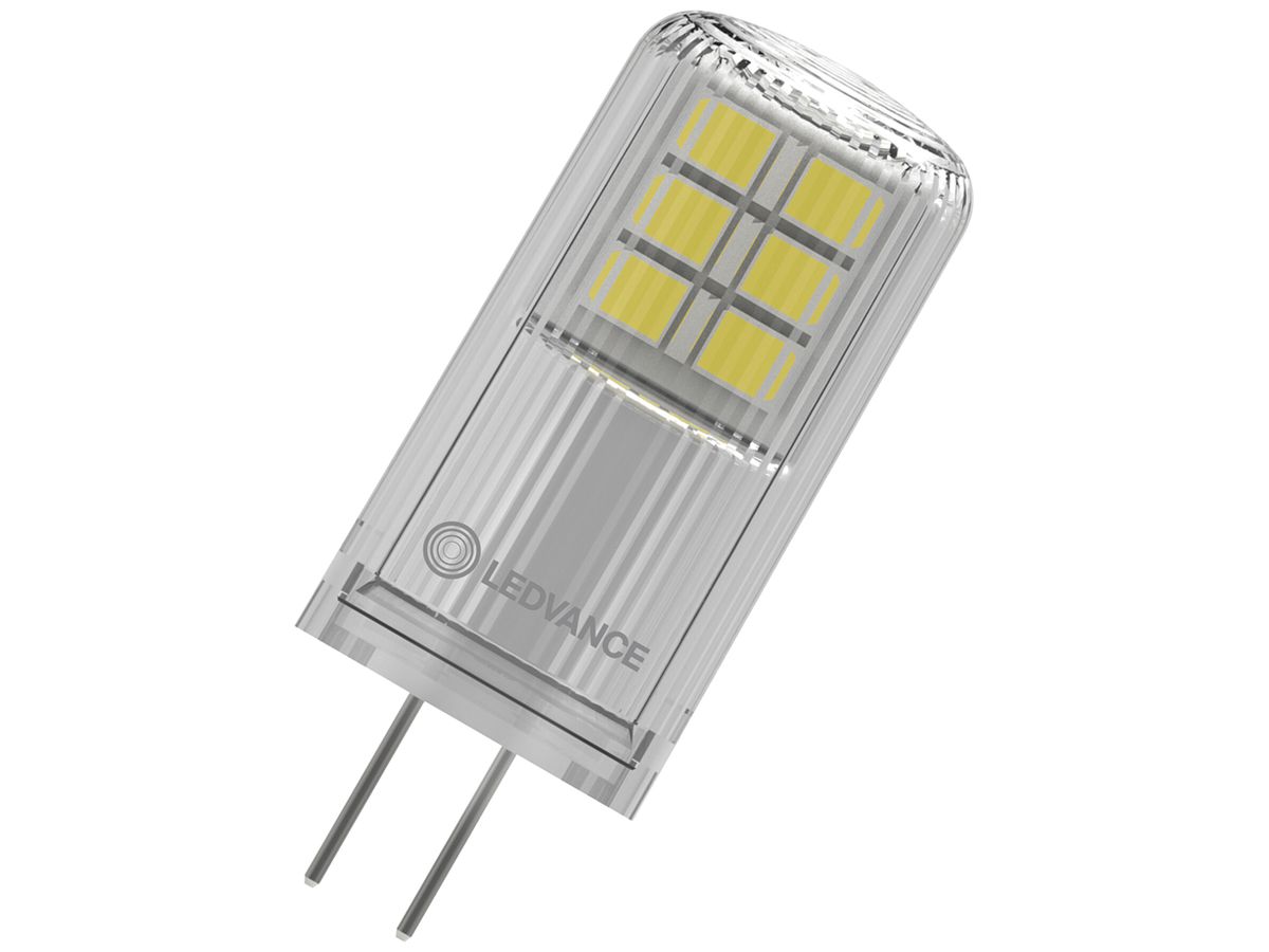 LED-Lampe LEDVANCE PIN G4 12V 2.2W 300lm 2700K Ø14×36mm klar