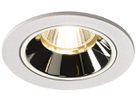 LED-Downlight SLV NUMINOS S 8.6W 700lm 3000K 55° DIM Ø80×52mm ws/Cr