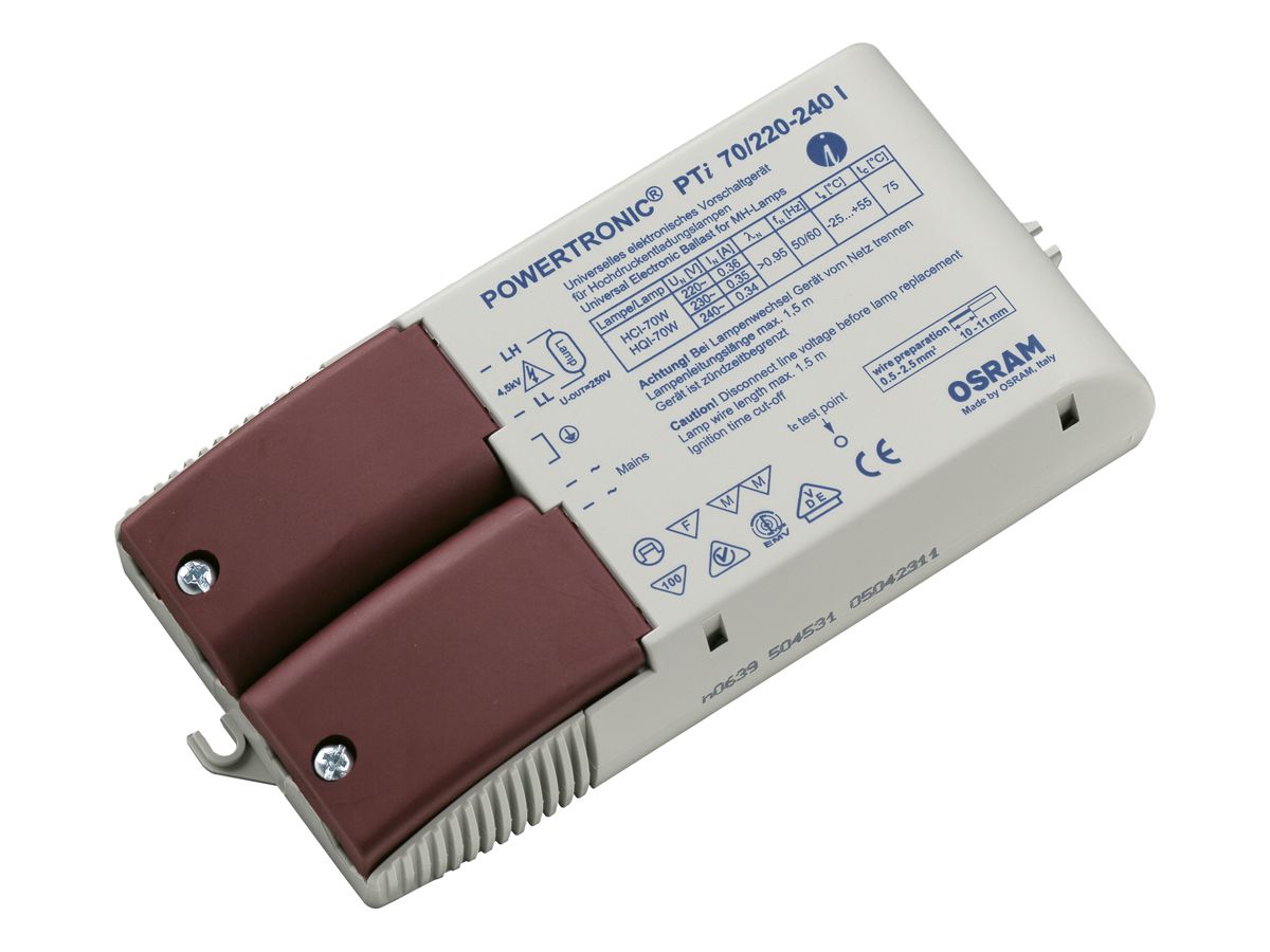 Vorschaltgerät Powertronic Intelligent 70/220…240V