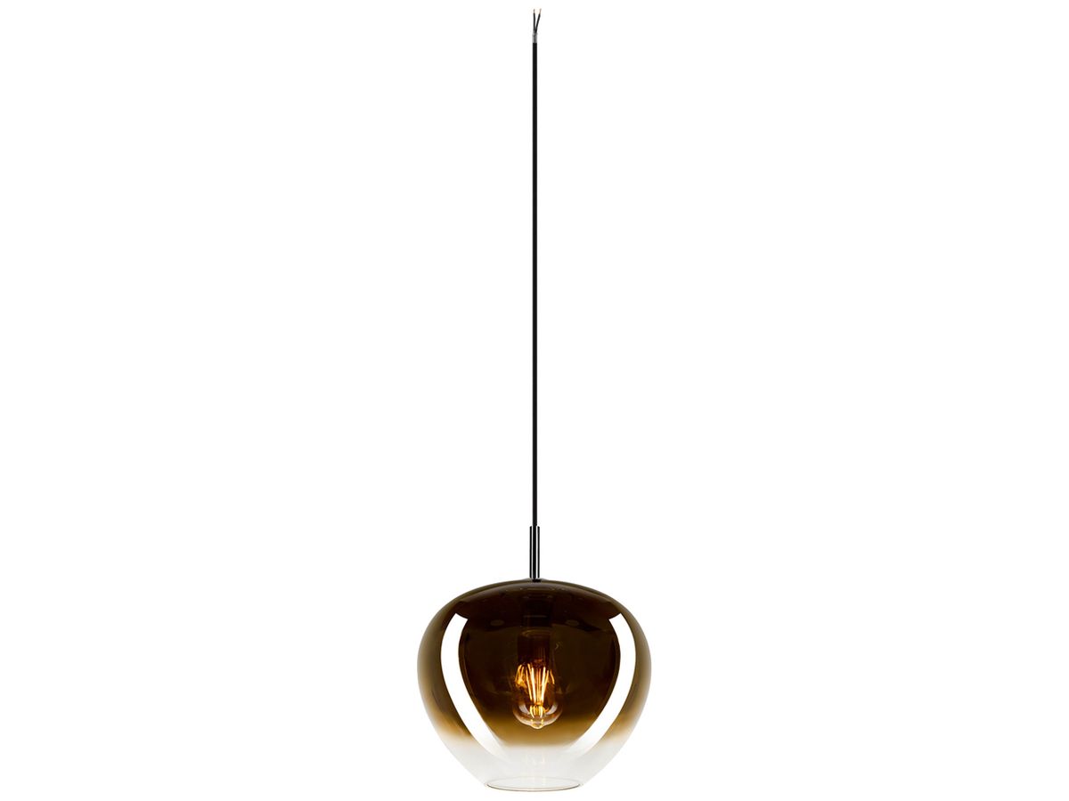 Pendelleuchte SLV ANTILO CONVEX E27 1×0…40W Ø290mm Gold