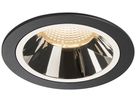 LED-Downlight SLV NUMINOS L 25.4W 2150lm 2700K 55° DIM Ø130×85mm sz/Cr