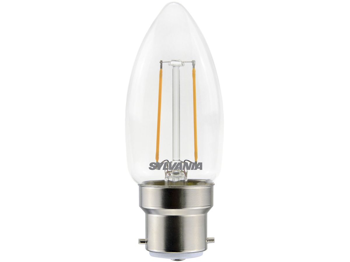 LED-Lampe Sylvania ToLEDo CANDLE B22 2.5W 250lm 827 KL SL