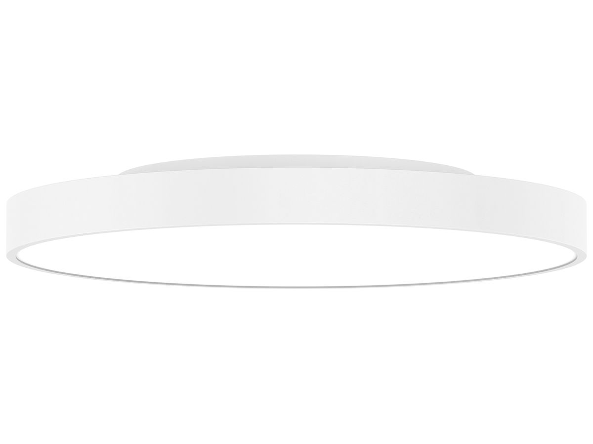 LED-Deckenleuchte DOTLUX DISCugr 60W 7360lm 830/835/840 IP40 DALI Ø600mm weiss