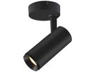 LED-Spot SLV NUMINOS SPOT S PHASE 11W 985lm 2700K 36° Ø65×162mm schwarz