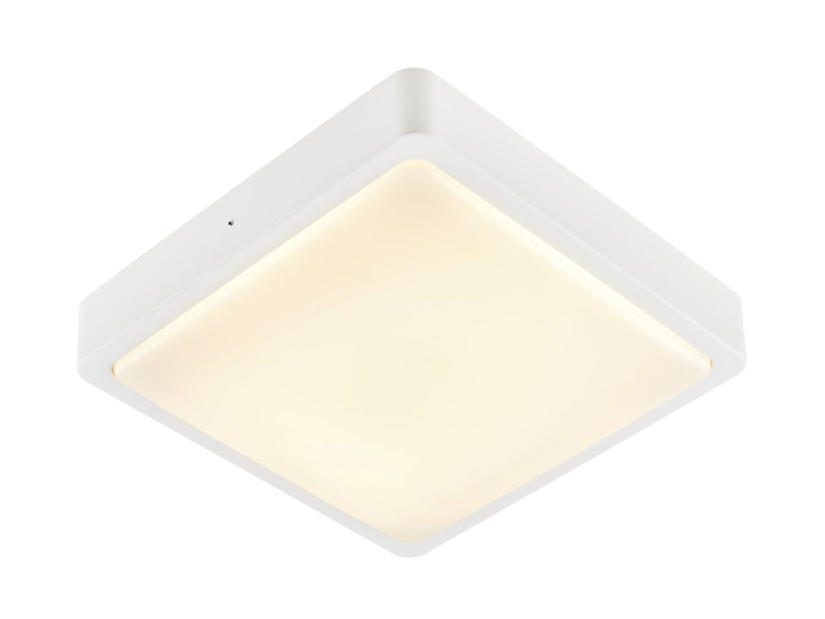 LED-Decken-/Wandleuchte SLV AINOS 17W 1300lm 3000/4000K IP65 weiss