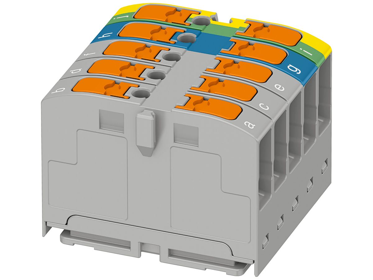 Verteilerblock PX PTVFIX 2,5-3L/N/GNYE