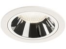 LED-Downlight SLV NUMINOS L 25.4W 2350lm 4000K 55° DIM Ø130×85mm ws/Cr