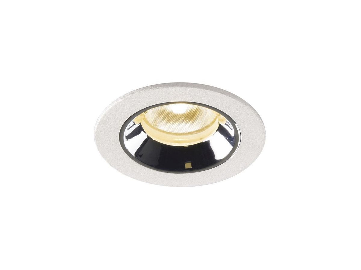 EB-LED-Downlight SLV NUMINOS XS, 7W 200mA 700lm 3000K 40° ws/chr