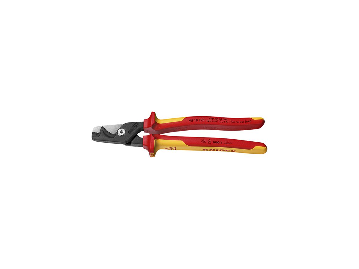 Kabelschere KNIPEX StepCut® VDE 234mm 35…120mm²