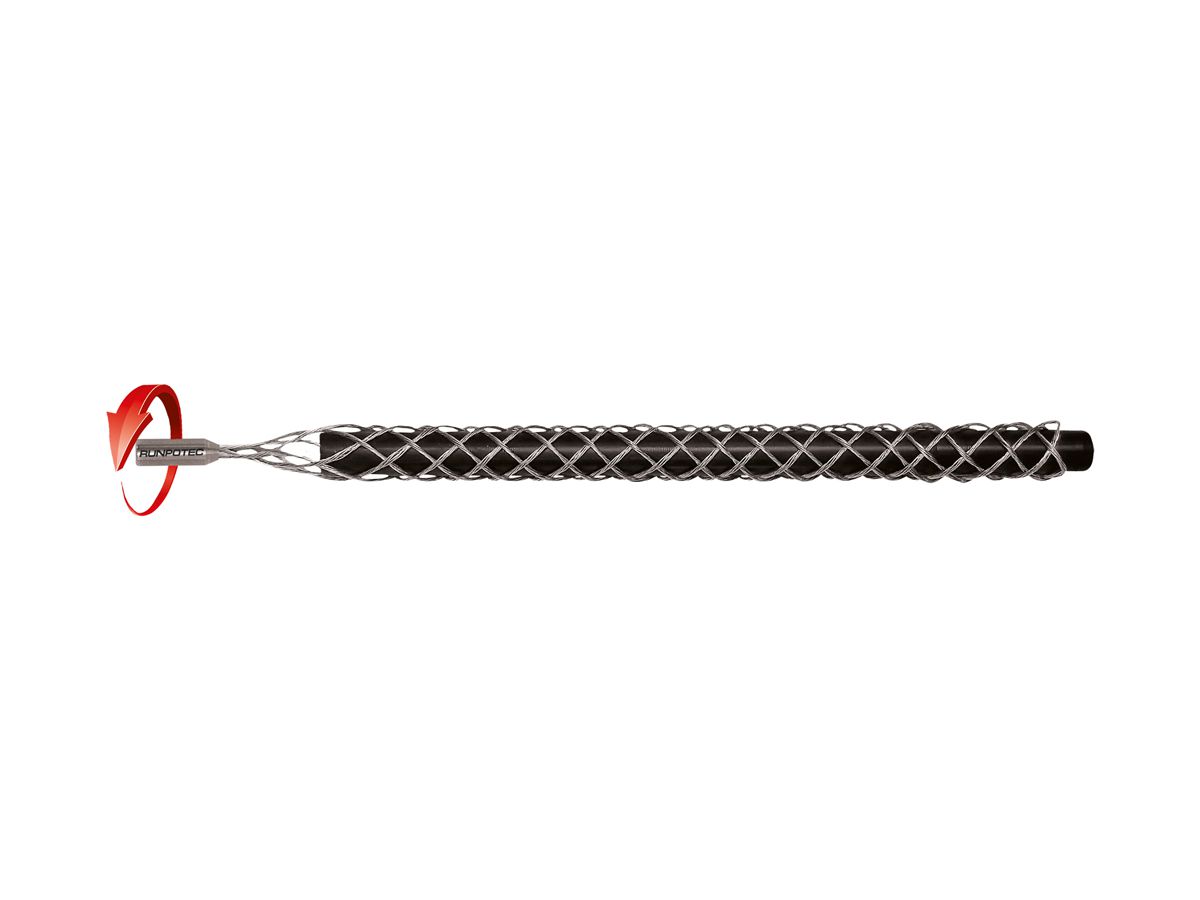 Kabelziehstrumpf RUNPOTEC mit Drallausgleich Ø6…9mm