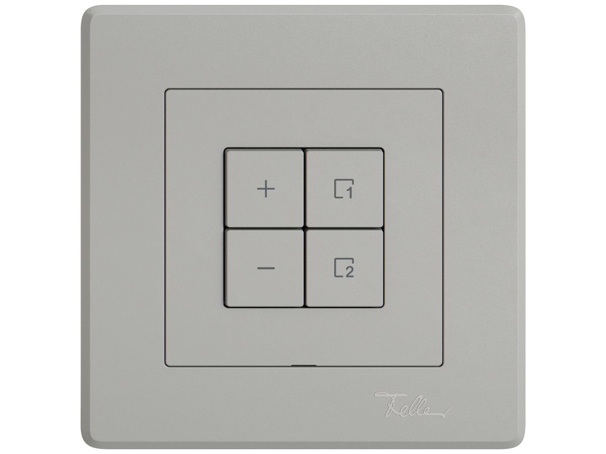 UP-Nebenstelle Dimmer EDIZIO.liv Wiser SNAPFIX® 1 Szene 4 Tasten hgu