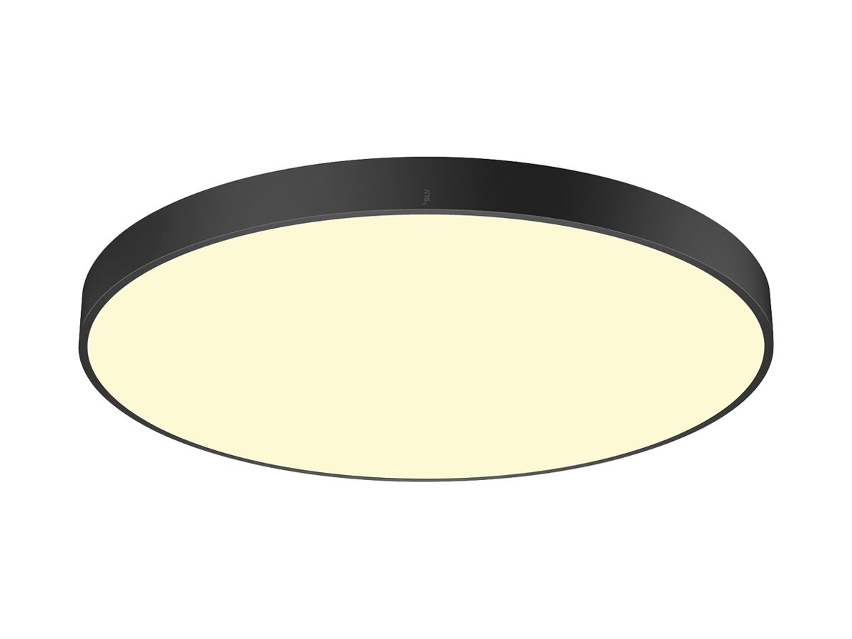 LED-Deckenleuchte SLV MEDO PRO 90 75W 10750lm 930/940 IP50 DALI Ø900mm schwarz