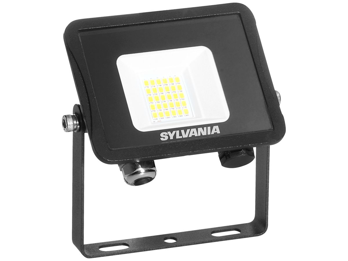 LED-Strahler Sylvania SylFlood 17W 2000lm 840 IP65 110° 100×108mm schwarz