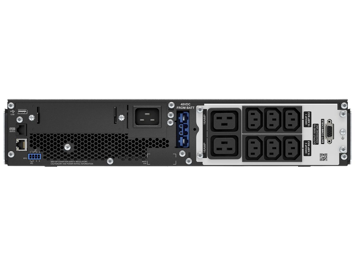 USV-Anlage SE APC Smart-UPS On-Line 230V 2200VA Rack 2HE SmartSlot