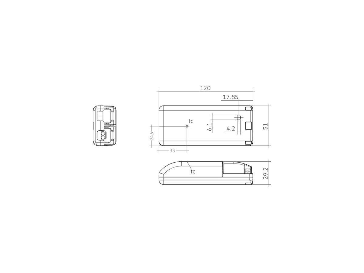 LED-Betriebsgerät MH DALI-2 NFC 15.4W 7…44V 100…1050mA DIM