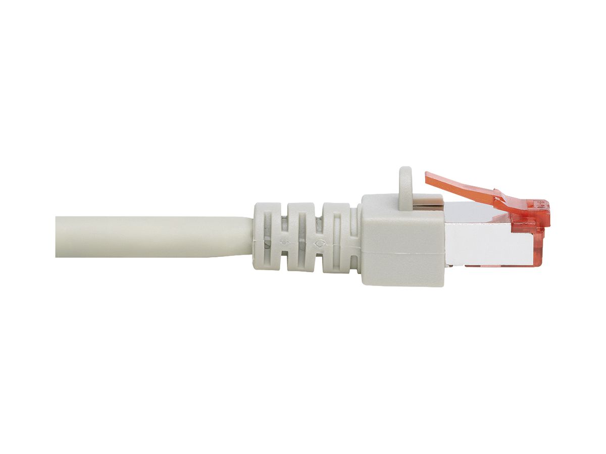 Patchkabel Hager HMS RJ45 Kat.6A S/FTP 1m grau