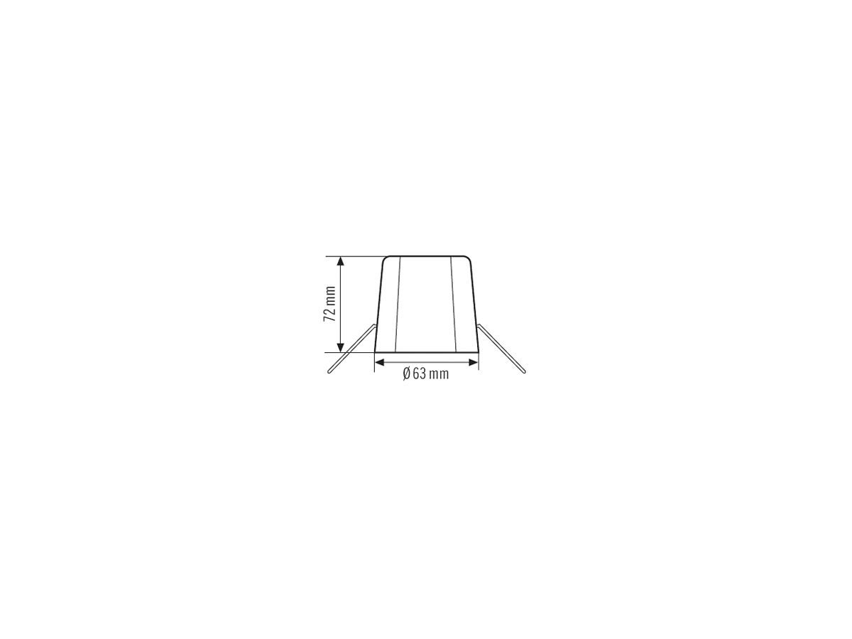 Deckeneinbauset FM ESYLUX