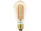 LED-Lampe Sylvania ToLEDo Vintage E27 7W 640lm 2000K DIM Ø64×140mm ST64 klar