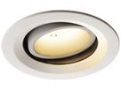 LED-Downlight SLV NUMINOS MOVE M 17.5W 1600lm 2700K 40° DIM Ø135×81mm ws/ws