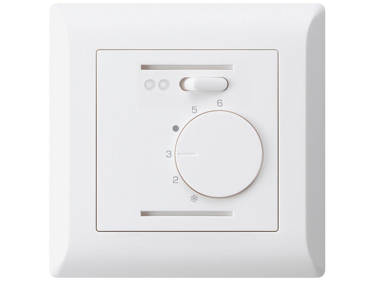 UP-Raumthermostat kallysto.line weiss für Fussbodenheizung