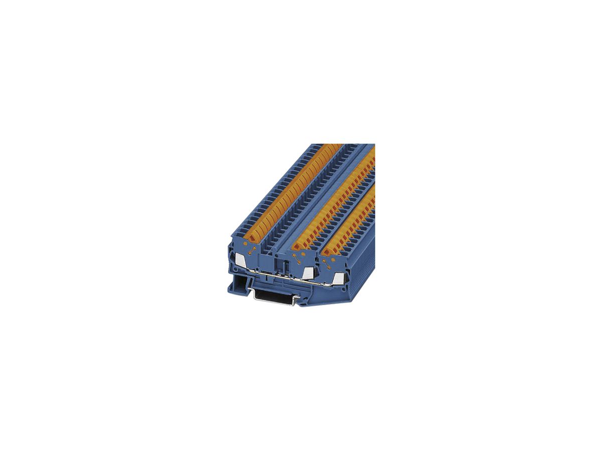 Reihenklemme 0.5…2.5mm² blau Schnellanschluss QTC 2.5-TWIN BU