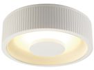 LED-Deckenleuchte SLV OCCULDAS, 22W 1300lm 3000K IP20 weiss