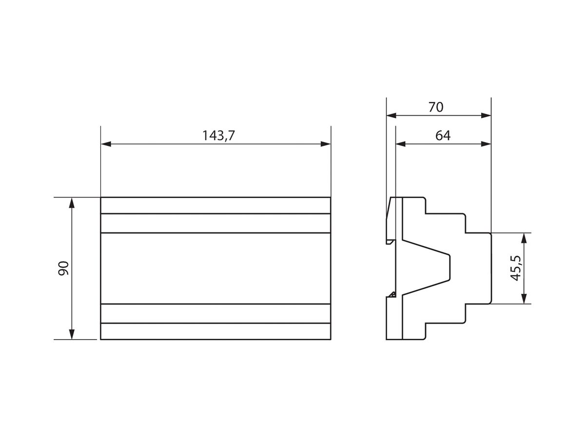 REG-Binäreingang Theben KNX BM 12T