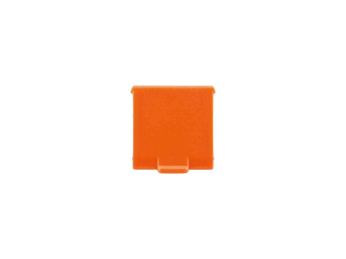 Staubschutzdeckel Dätwyler orange zu Patchpanel 482.6mm 19" 10 Stück