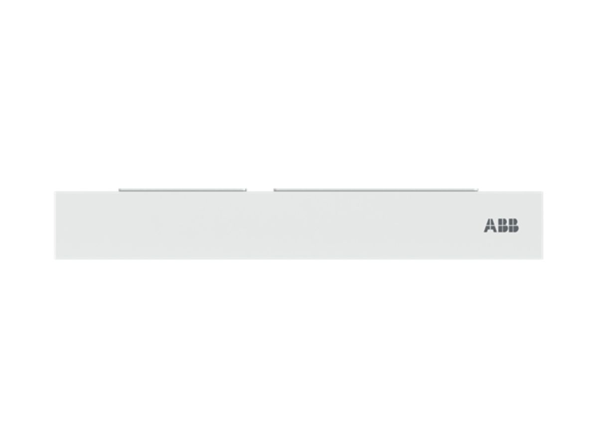 Abschlussleiste ABB-Welcome, für Grösse 1/x, weiss