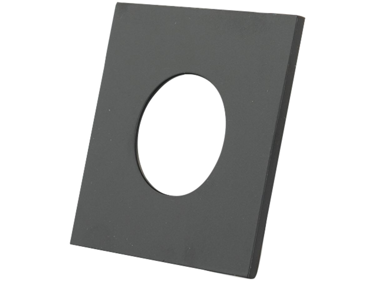 Zierring DOTLUX, für LED-Downlight MULTI/MULTIsun, 84×84mm, schwarz matt