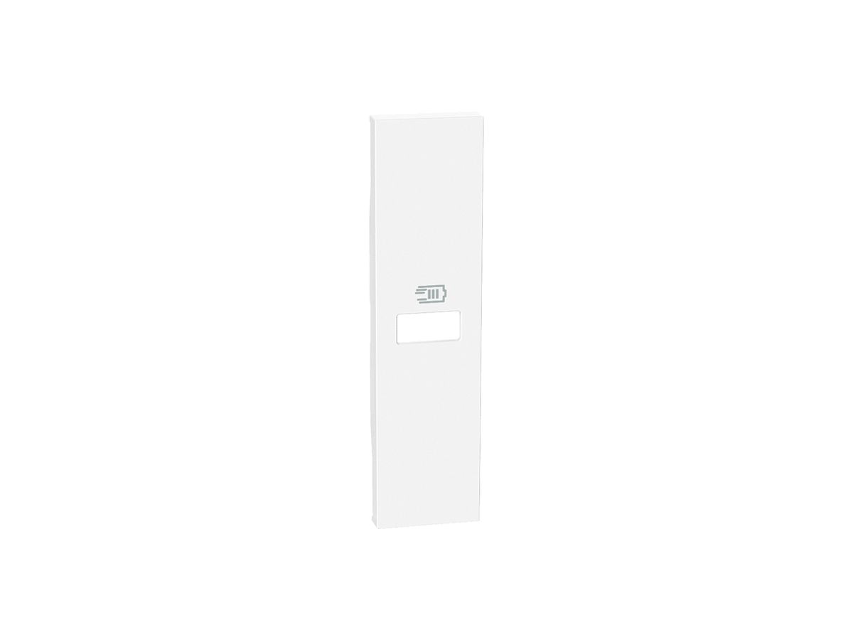 Abdeckung Legrand Living Now 1×USB 22×86×7mm weiss IP20