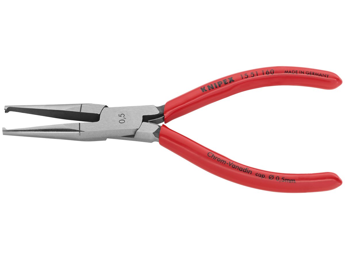 Abisolierzange KNIPEX Ø0.5mm 160mm poliert mit Kunststoff überzogen