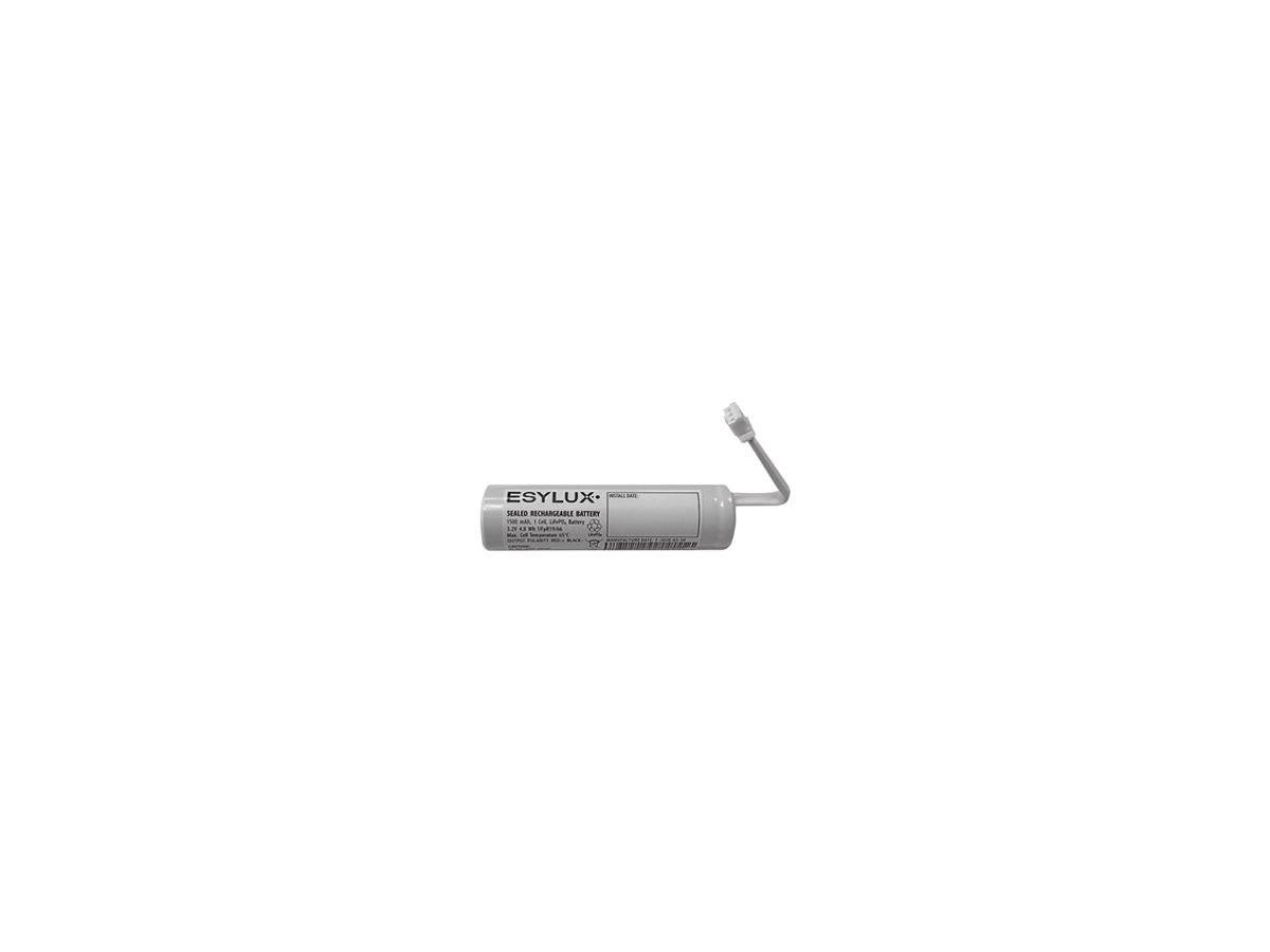 Akku ESYLUX für SLA/SLB LED LiFePO4, 3.2V/1500mAh, 90×30×30mm