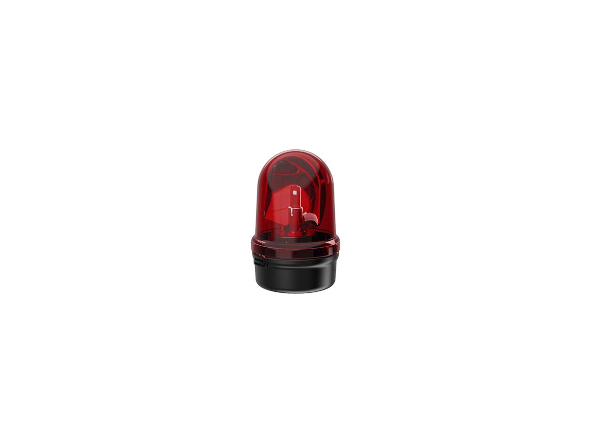 LED-Drehspiegelleuchte WERMA 885 115…230VAC Bodenmontage rot