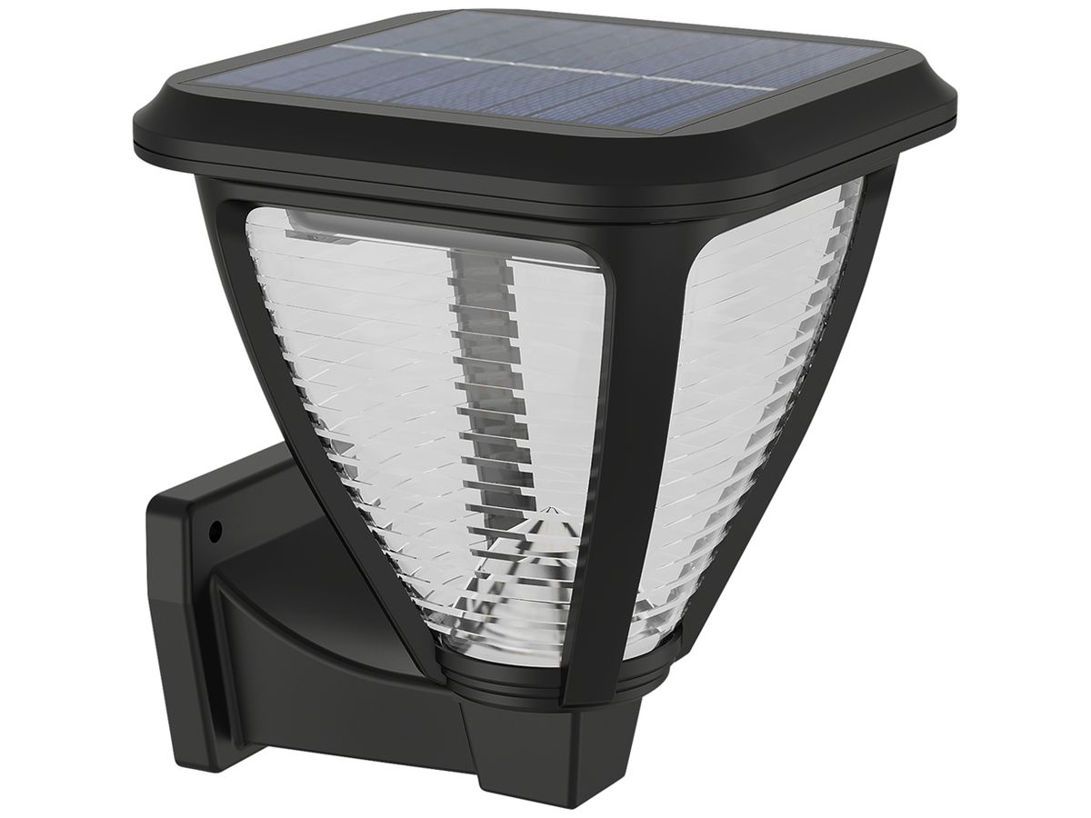 LED-Wandleuchte Philips Vapora Solar SEN 1.5W 200lm 827 IP44 schwarz