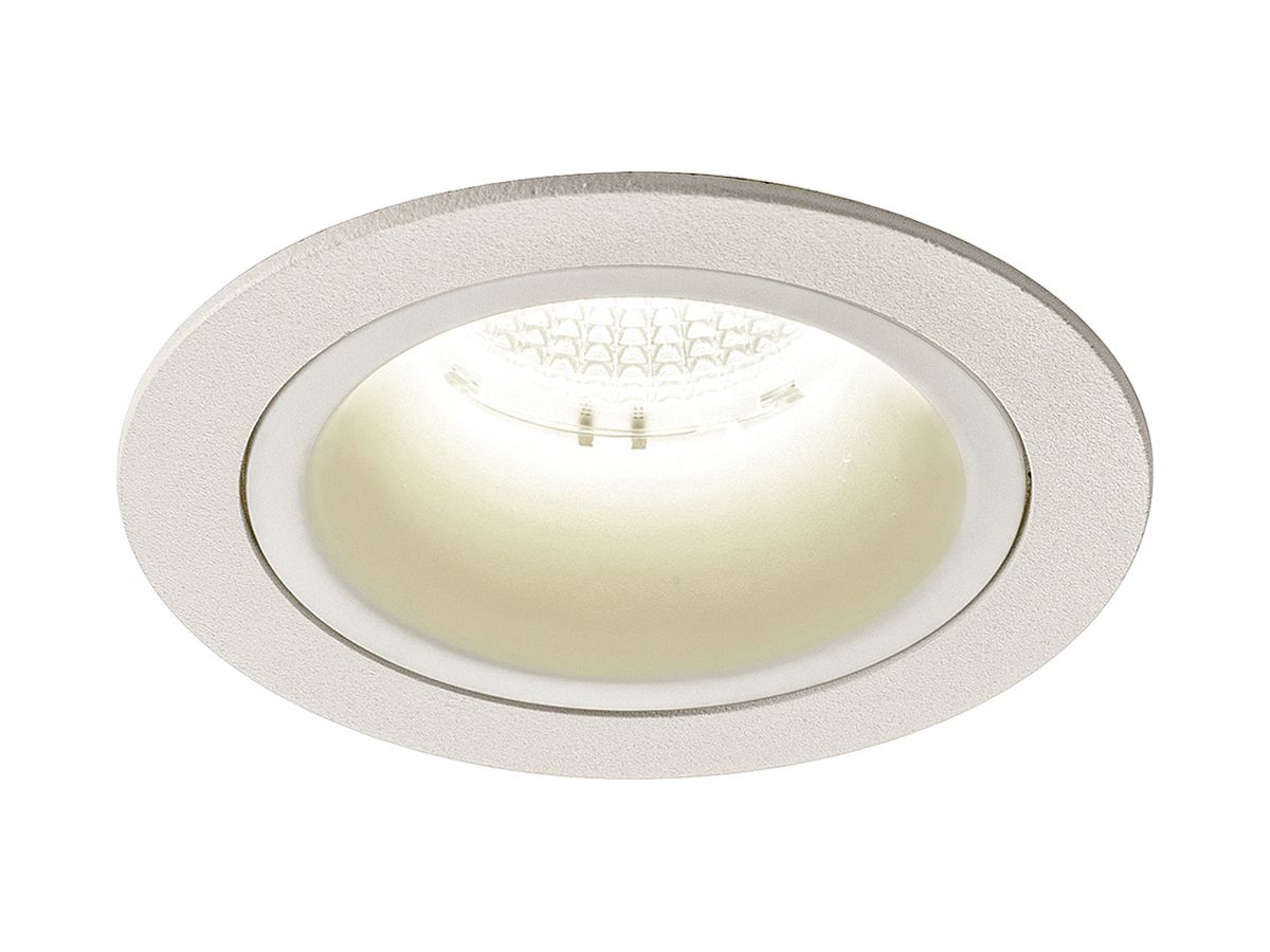 LED-Downlight SLV NUMINOS M 17.5W 1750lm 4000K 55° DIM Ø105×68mm ws/ws