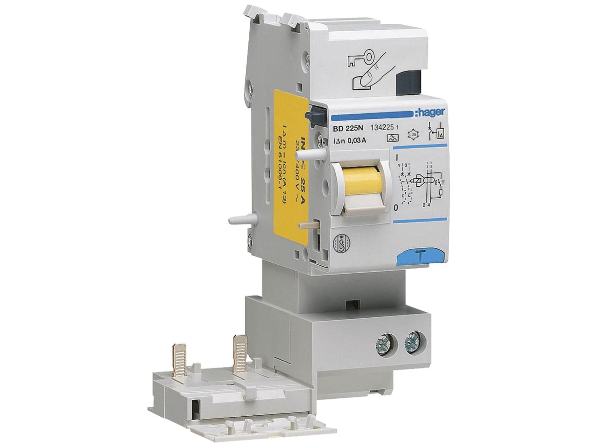 Fehlerstrom-Block Hager 2 230V 0.03A A 25A