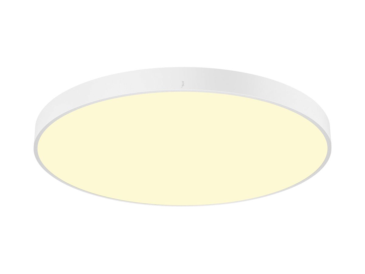 LED-Deckenleuchte SLV MEDO PRO 90 75W 10750lm 930/940 IP50 DALI Ø900mm weiss