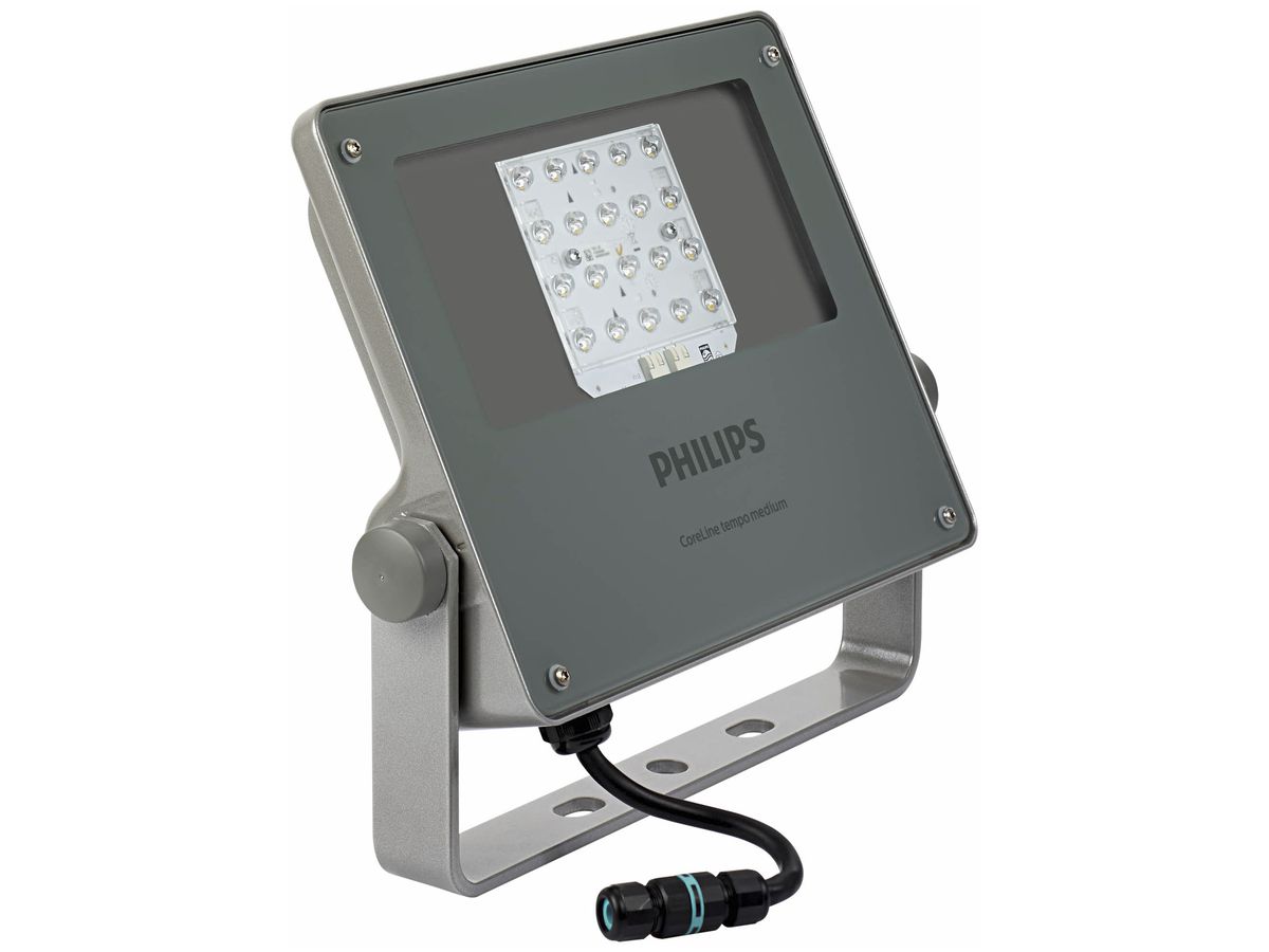 LED-Strahlerleuchte CoreLine Tempo BVP125 LED80/730 S, grau