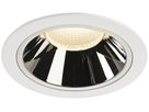 LED-Downlight SLV NUMINOS XL 37.4W 3500lm 3000K 20° DIM Ø160×108mm ws/Cr