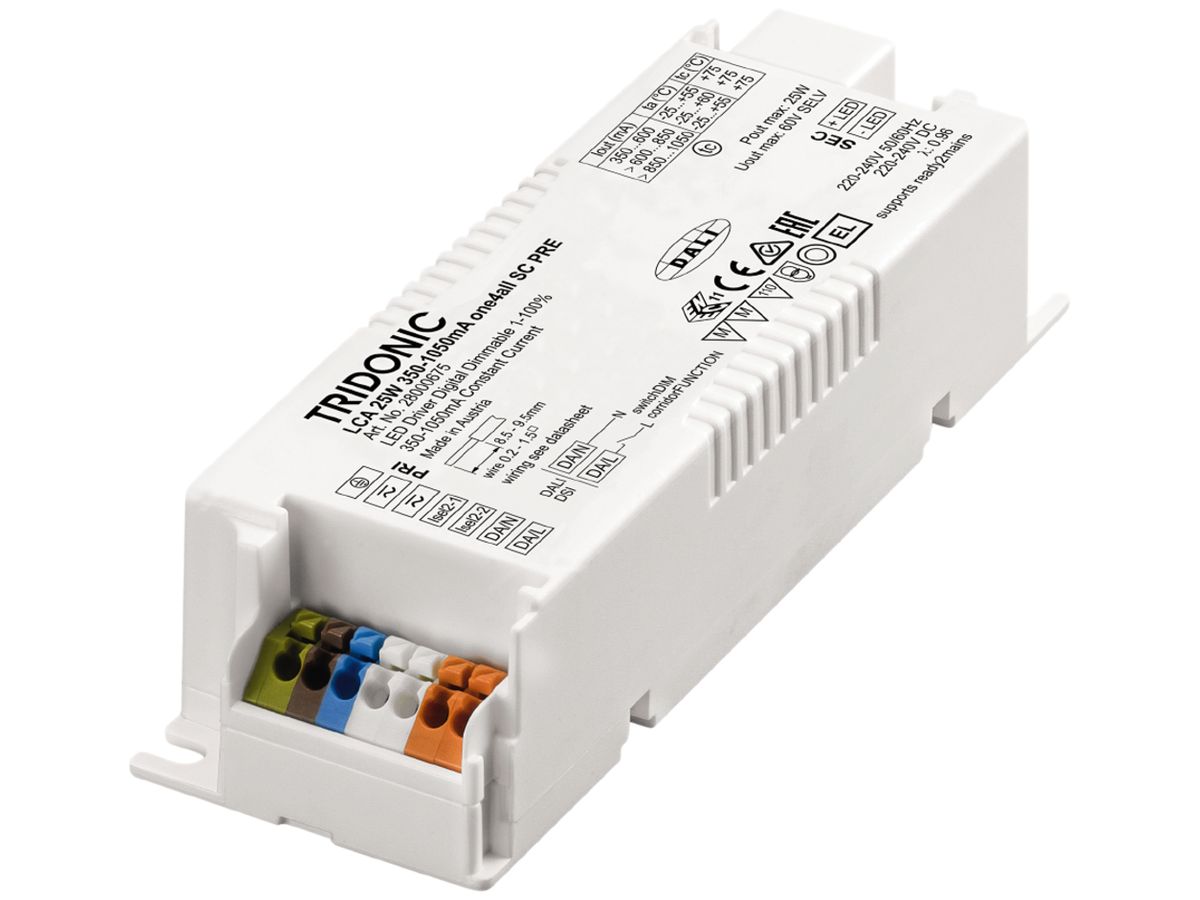 LED-Konverter Talexx LCA 25W 350…1050mA one4all SC PRE