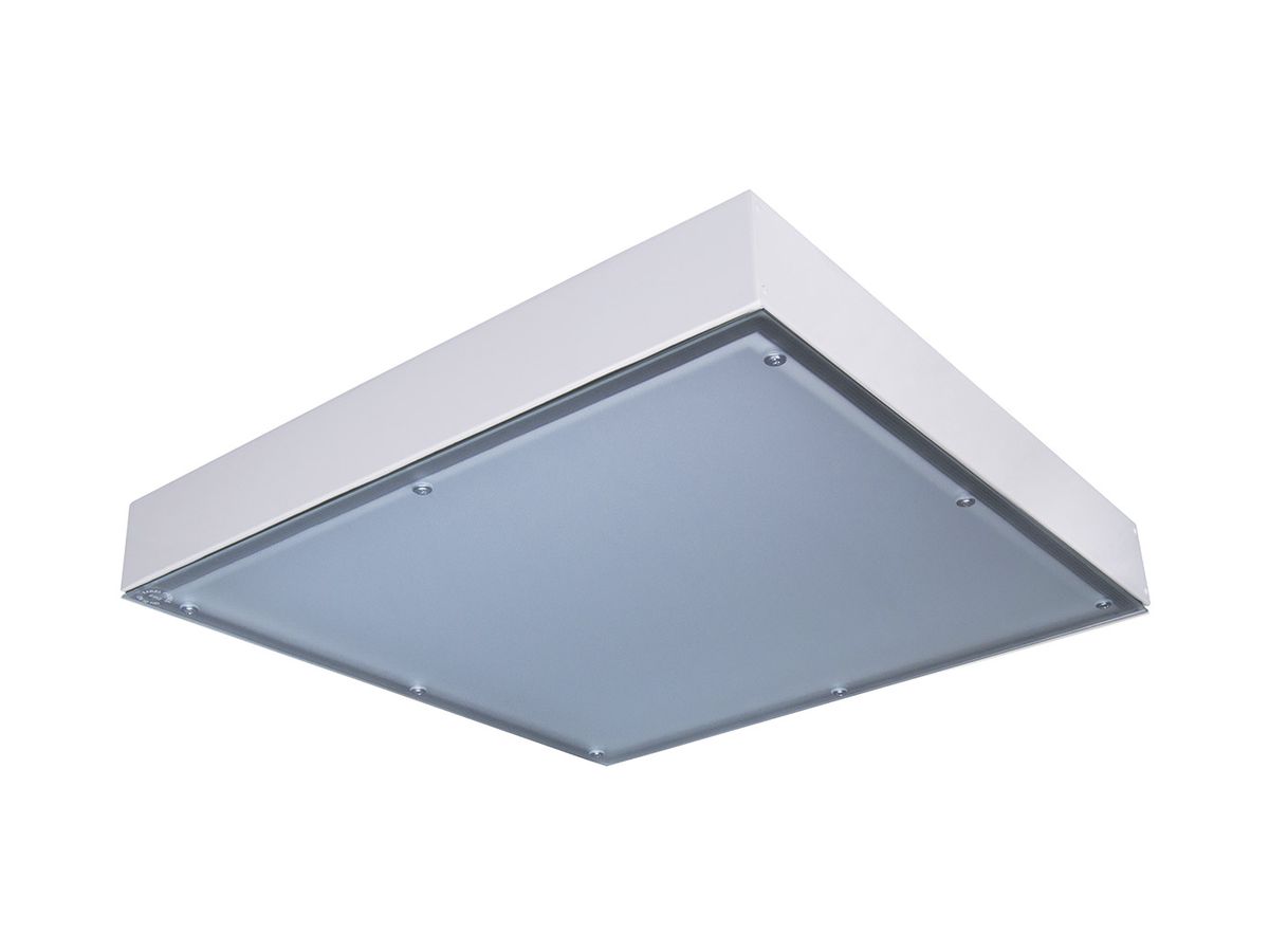 LED-Decken-/Wandleuchte DOTLUX QUADGUARDht 650×650mm 186W 4000K