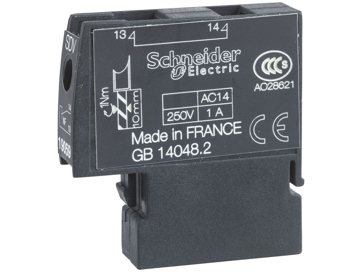 Fehlermeldeschalter Schneider Electric SDV 1Ö 250VAC